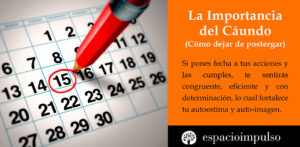 cómo dejar de postergar